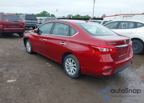 2019 Nissan Sentra Sv из США, поврежденный, VIN 3N1AB7AP9KY422847